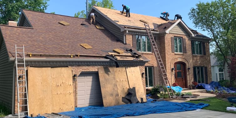 Roof Replacement Homewood Il